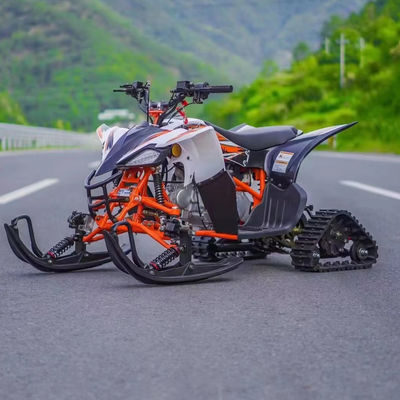 Mejora tus aventuras de montaña con nuestra motoneta de nieve de 125 cc y transmisión de cadena suave