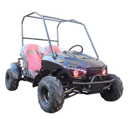 Transmisión de eje 1000W Go Kart eléctrico 2 asientos 60V Buggy para adolescentes