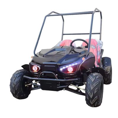 Transmisión de eje 1000W Go Kart eléctrico 2 asientos 60V Buggy para adolescentes