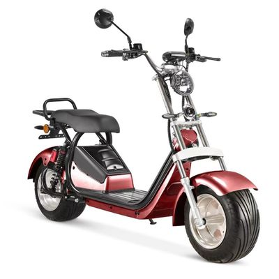 Colores personalizados con soporte 1500W Potencia del motor Pneumático eléctrico para Citycoco