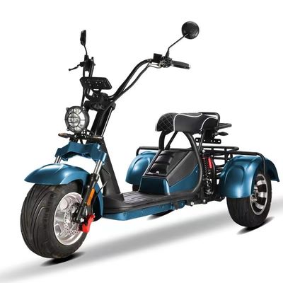 2000W CEE 60V 20AH Citycoco Scooter eléctrico neumáticos anchos y colores personalizados soportados