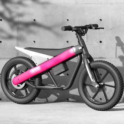 300W 24V batería niños mini bicicleta eléctrica de equilibrio con neumático neumático y 3 velocidades