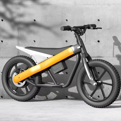 300W 24V batería niños mini bicicleta eléctrica de equilibrio con neumático neumático y 3 velocidades