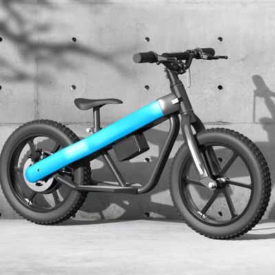 300W 24V batería niños mini bicicleta eléctrica de equilibrio con neumático neumático y 3 velocidades