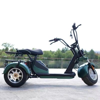 Unisex 2000w Citycoco Scooter eléctrico con 3 ruedas y alcance de 60-80 km por carga