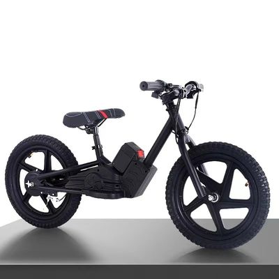 Bicicleta de equilibrio de scooter eléctrico para niños con motor sin escobillas y capacidad de batería de 24V5.2AH