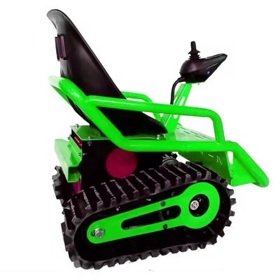 24V Voltage Children's Track Electric Beach Kart con tanque pequeño y control remoto