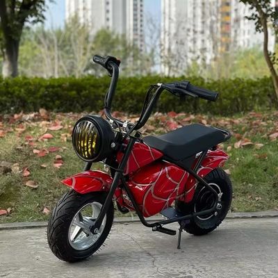 Motocicleta para niños 250W Motocicleta eléctrica con ruedas de entrenamiento y colores personalizados