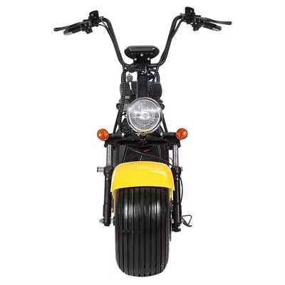 Pneumático eléctrico Citycoco Scooter 1500w Chopper de motocicleta con velocidad máxima de 41-50km/h