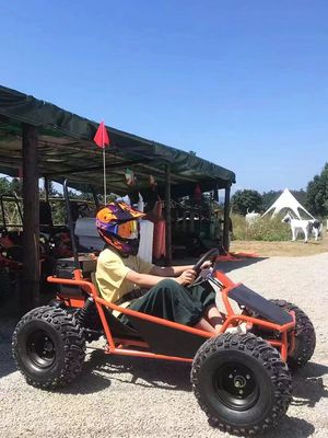 Pistas de nieve y arena 1000W Drive del eje Go Kart Aotong Motor Golf Buggy eléctrico