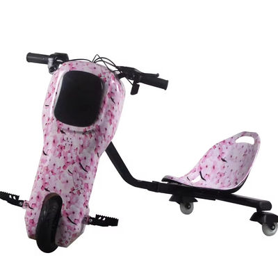 Marco de acero Aotong Electric Drift Trike 360 montar 3 ruedas para niños montar en triciclo de juguete