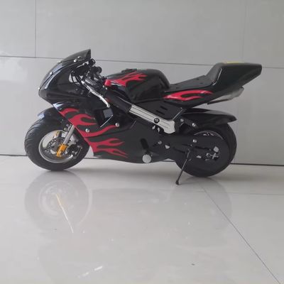 Motor Aotong 49CC 2 tiempos Moto Kids Colores de la bicicleta de bolsillo personalizado Disco de freno soportado