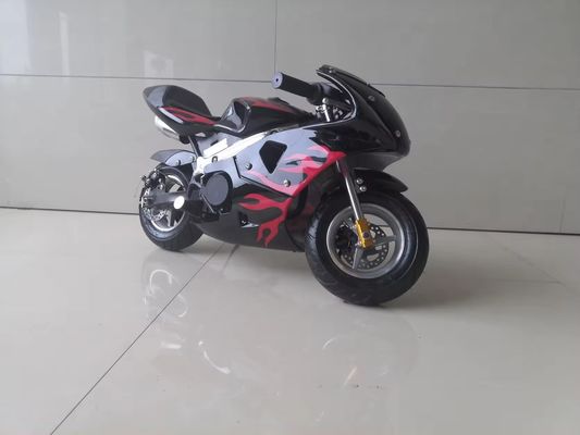 Motor Aotong 49CC 2 tiempos Moto Kids Colores de la bicicleta de bolsillo personalizado Disco de freno soportado
