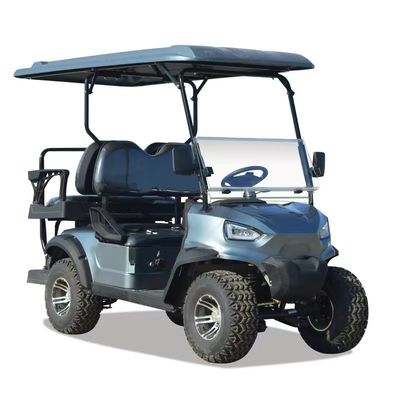 Carro de golf eléctrico de 4 asientos con certificación CE y espacio libre mínimo de 150-200 mm