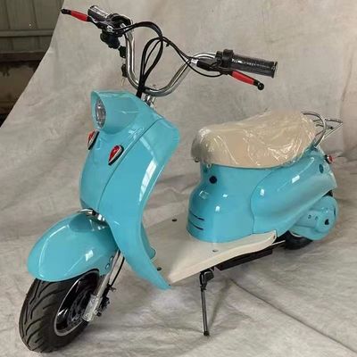 Motor de alta potencia de 350W 36v12ah Scooter eléctrico para niños Mini Vespa rosa de 3 ruedas