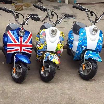 Motor de alta potencia de 350W 36v12ah Scooter eléctrico para niños Mini Vespa rosa de 3 ruedas