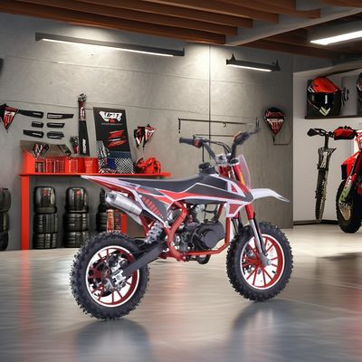 Experimenta la velocidad y la potencia de las bicicletas de tierra de motor de 49cc para desplazamiento de 50cc
