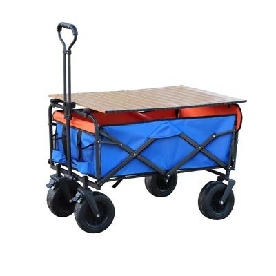 17cm de diámetro neumático para acampar al aire libre plegable pequeña carretilla para soporte personalizado
