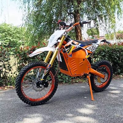 Motocicleta eléctrica de alta velocidad de 2000W fabricada en con opciones de color personalizadas