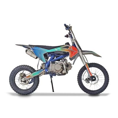 Motocicleta de 125cc con motor de gas con colores personalizados y velocidad máxima de 61-80km/h