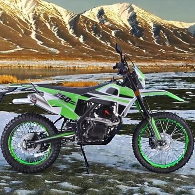 Motor de 250cc de colores personalizados con soporte de gasolina fuera de la carretera para adultos