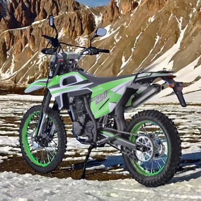 200-400CC desplazamiento fuera de la carretera motocicletas de tierra con opciones de color personalizables