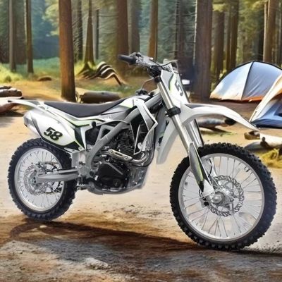 Motocicleta de 250cc soportada Enduro con cilindrada de 200-400cc
