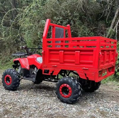 ATV de granja Aotong 125cc/150cc con remolque y caja de carga 2WD 4WD Off Road ATV Voltado 12V