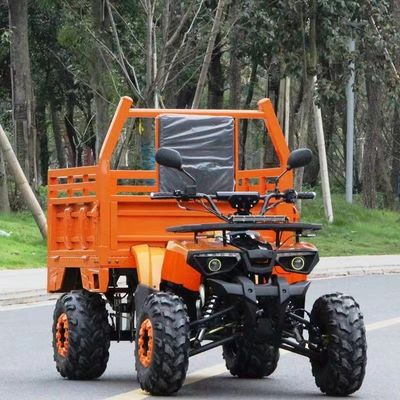 ATV de granja Aotong 125cc/150cc con remolque y caja de carga 2WD 4WD Off Road ATV Voltado 12V