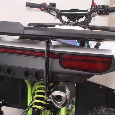 8 pulgadas de neumático de gasolina 125cc ATV colores personalizados y delantero disco trasero sistema de freno de disco