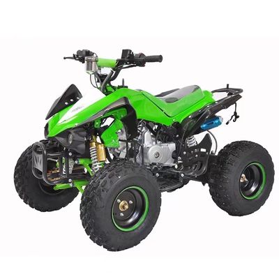 110cc/125CC motor de gas Cuatro ruedas Quad Bike con tambor delantero y sistema de freno de disco trasero