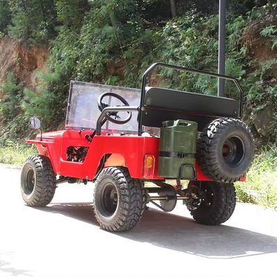 Mini Electric 2 asientos Go Kart Jeep para aventuras fuera de carretera y excursiones de golf