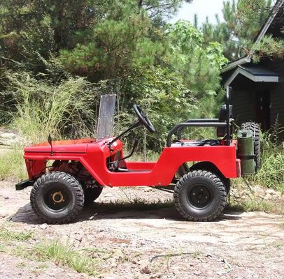Mini Electric 2 asientos Go Kart Jeep para aventuras fuera de carretera y excursiones de golf