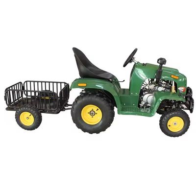 Tractor UTV de 110 cc Conducción al aire libre en automóvil con tracción a las cuatro ruedas y velocidad máxima ≤ 50 km/h