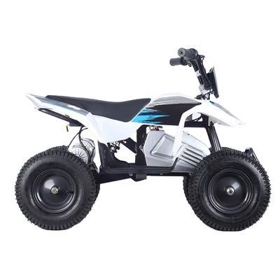 24V Aotong Motor 350W Quad Bike eléctrico para niños 4 ruedas fuera de la carretera ATV en amarillo