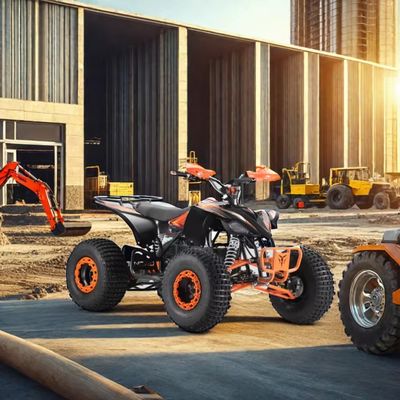 Velocidad máxima ≤50Km/h 1500W Cuad 4 Wheeler ATV para adultos con distancia entre ejes 600-1000mm