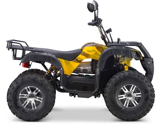 Tipo de conducción de 2 / 4WD conmutable 72V Electric Quad ATV Farm Utility Vehicle Buggy con tiempo de carga de 7-9h