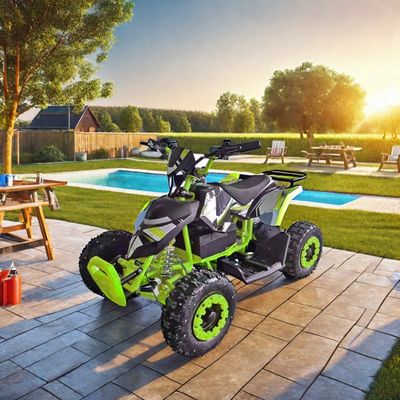 Bicicleta eléctrica Mini ATV Quad para niños 36V 500W Motor y distancia entre ejes 600-1000mm