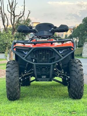 Vehículo todo terreno 4x4 de 350cc con sistema de transmisión de potencia y neumáticos de 25x8-12/25x10-12