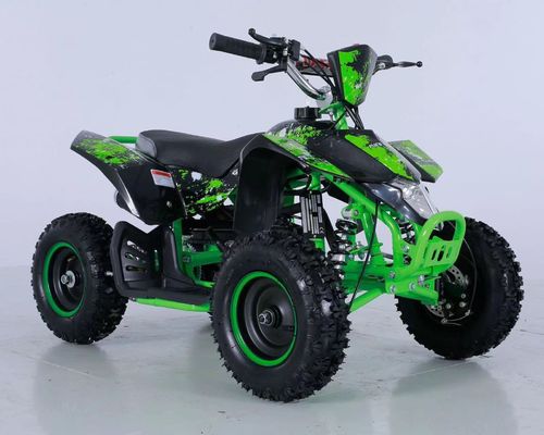 Atractivo ATV Mini Quad de 49cc para niños Frente 4.10-6' y trasero 13X5.00-6' Tamaño del neumático