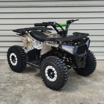125cc ATV 4 Wheeler Quad Motorcycle con neumático de 8 pulgadas y sistema de freno de disco delantero y disco trasero