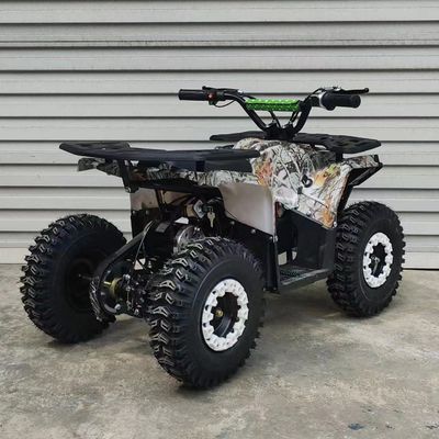 125cc ATV 4 Wheeler Quad Motorcycle con neumático de 8 pulgadas y sistema de freno de disco delantero y disco trasero
