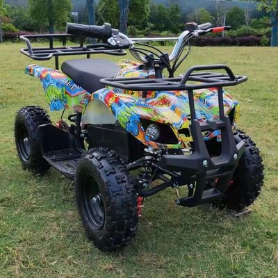 Sistema de transmisión de accionamiento del eje 500w Kids Racing ATV Quad para niños 2WD Energía eléctrica