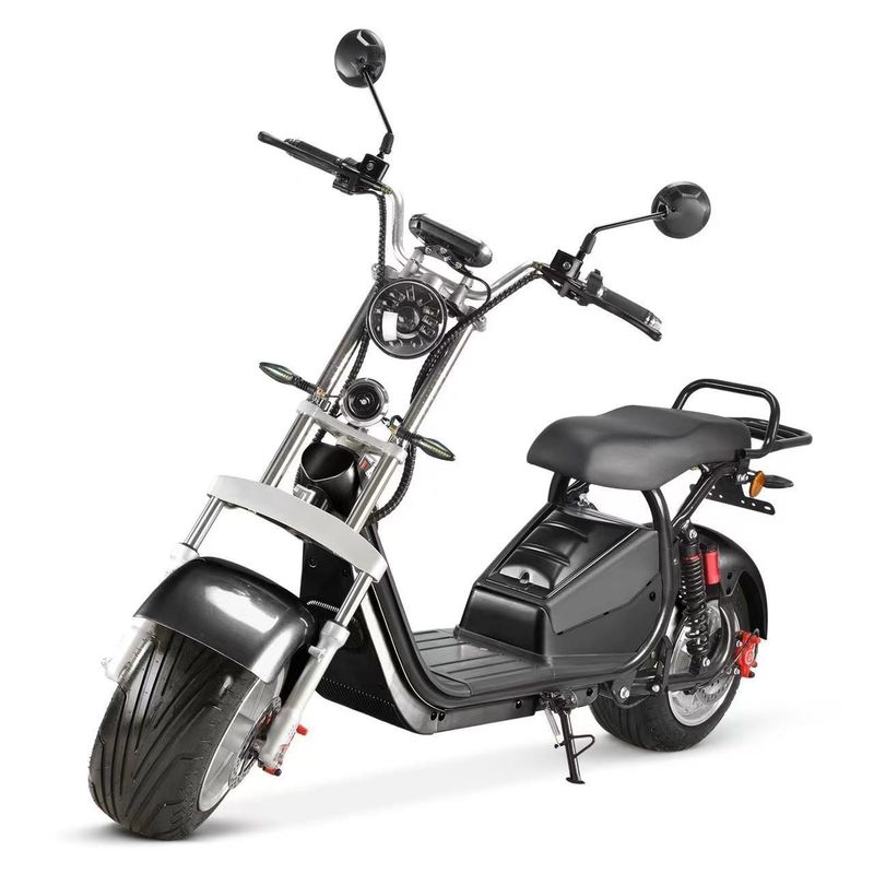 Citycoco Scooter eléctrico de dos plazas para adultos Batería de 10 20Ah Gran potencia