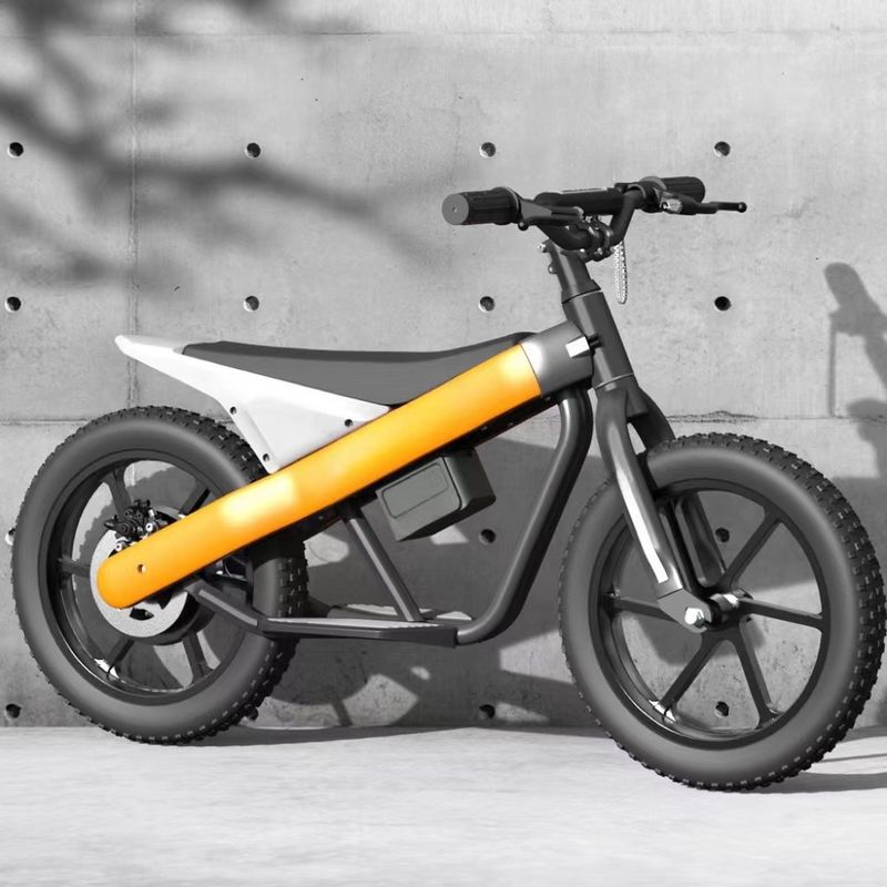 2024 Bicicleta de equilibrio para niños al aire libre con freno de disco y batería de 21V6AH