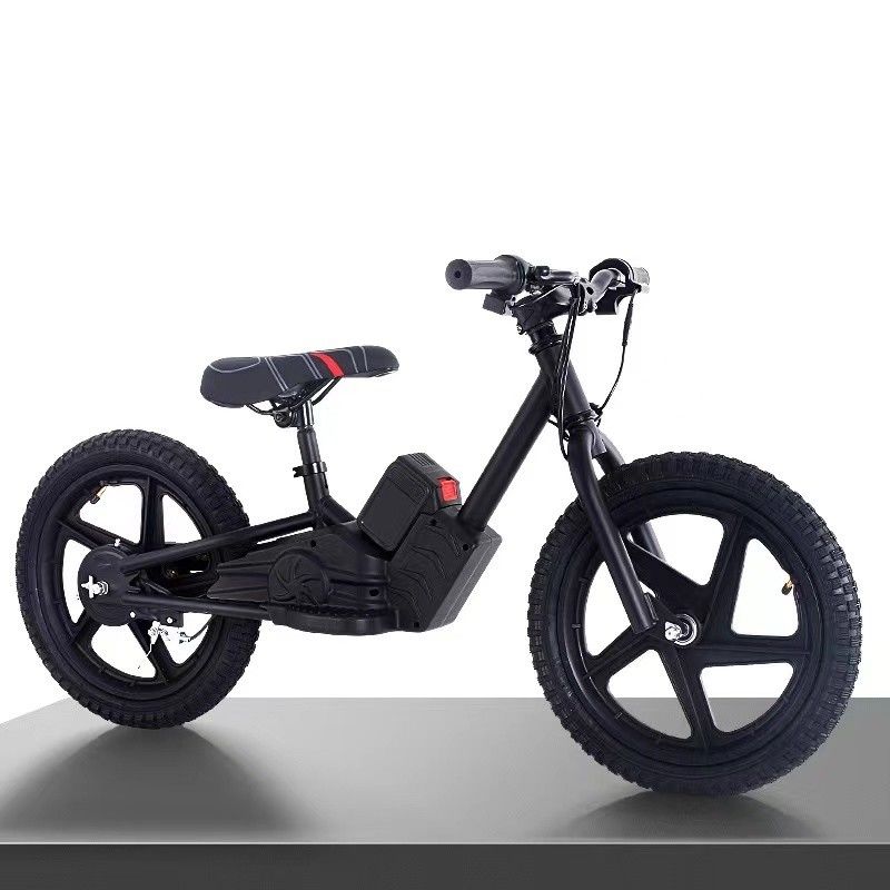 Bicicleta de equilibrio de scooter eléctrico para niños con motor sin escobillas y capacidad de batería de 24V5.2AH