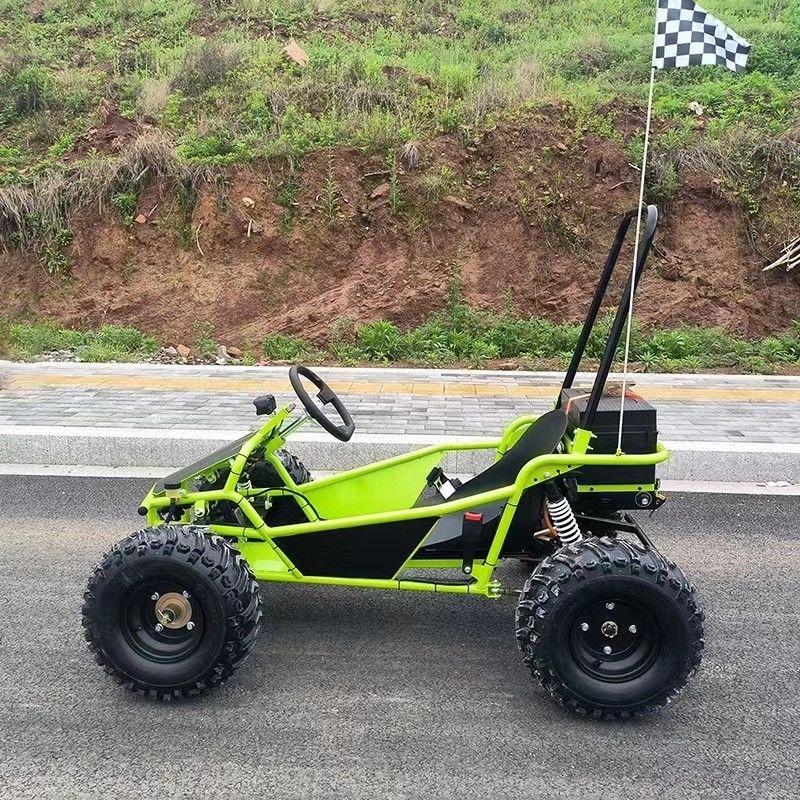 Pistas de nieve y arena 1000W Drive del eje Go Kart Aotong Motor Golf Buggy eléctrico