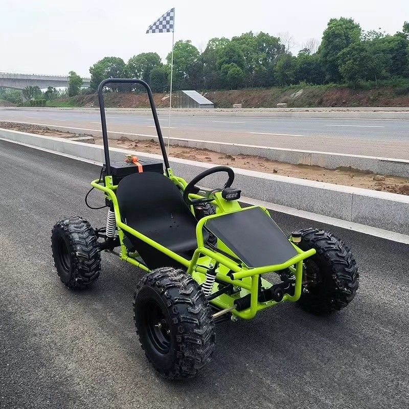 Velocidad 1000W Drive del eje Go Kart con doble freno de disco hidráulico y asiento ajustable