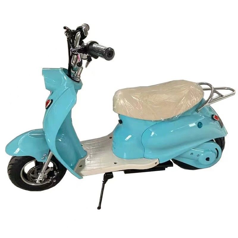 Motor de alta potencia de 350W 36v12ah Scooter eléctrico para niños Mini Vespa rosa de 3 ruedas