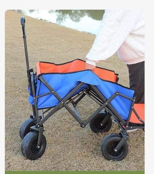 Vehículo utilitario plegable para acampar y hacer picnic 100*58*54CM